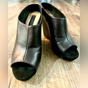 Steve Madden Black Platform